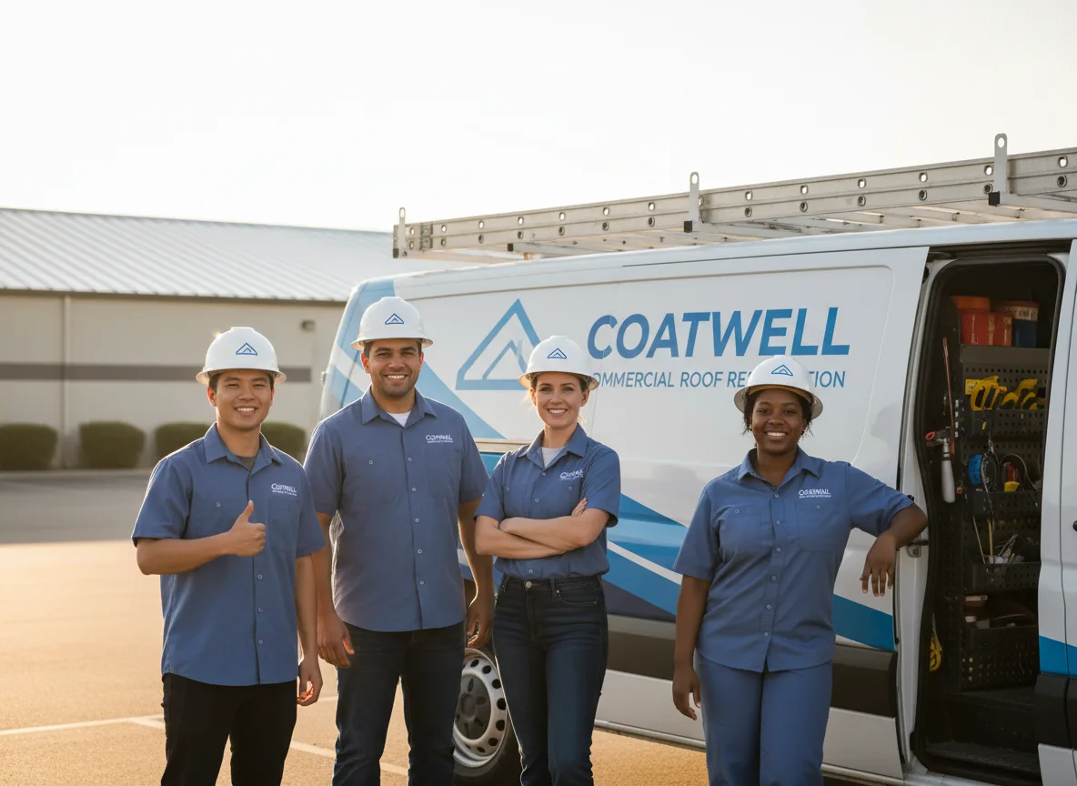 Commercial roof coating company in Hamler, OH